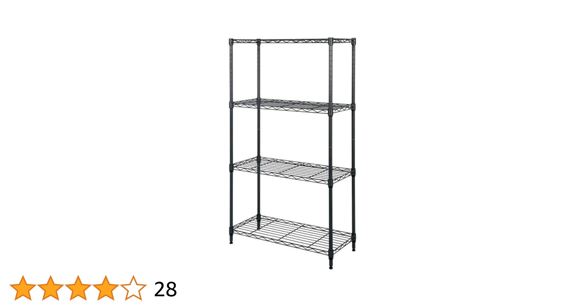 ニトリ スチールラック(STANDARD 幅85cm 4段 ダークグレー) Amazon｜ニトリ スチールラック STANDARD 幅85cm 4段