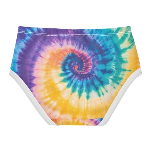 Tie Dye Pattern Toddler Girls's Underwear 2T 202c09932