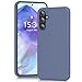 YATWIN Silikon Hülle für Samsung Galaxy A55 5G, Soft-Touch, Stoßfest, Staubdicht, Ganzkörper-Schutzhülle, Lavendelgrau Galaxy günstig Kaufen-YATWIN Silikon Hülle für Samsung Galaxy A55 5G, Soft-Touch, Stoßfest, Staubdicht, Ganzkörper-Schutzhülle, Lavendelgrau