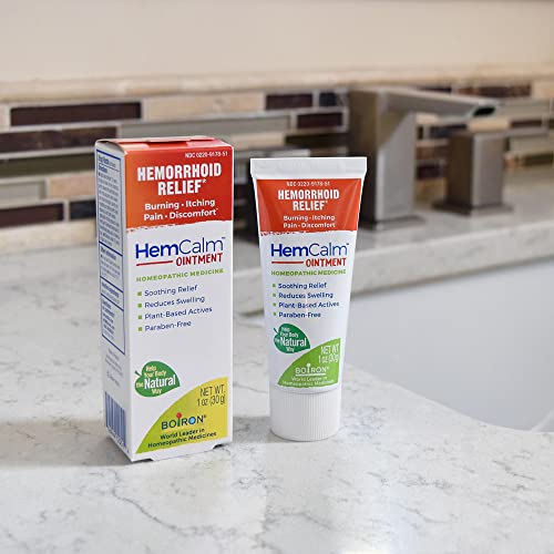 Boiron HemCalm Ointment for Hemorrhoid Relief of Pain, Itching, Swelling or Discomfort - 1 oz - image 6