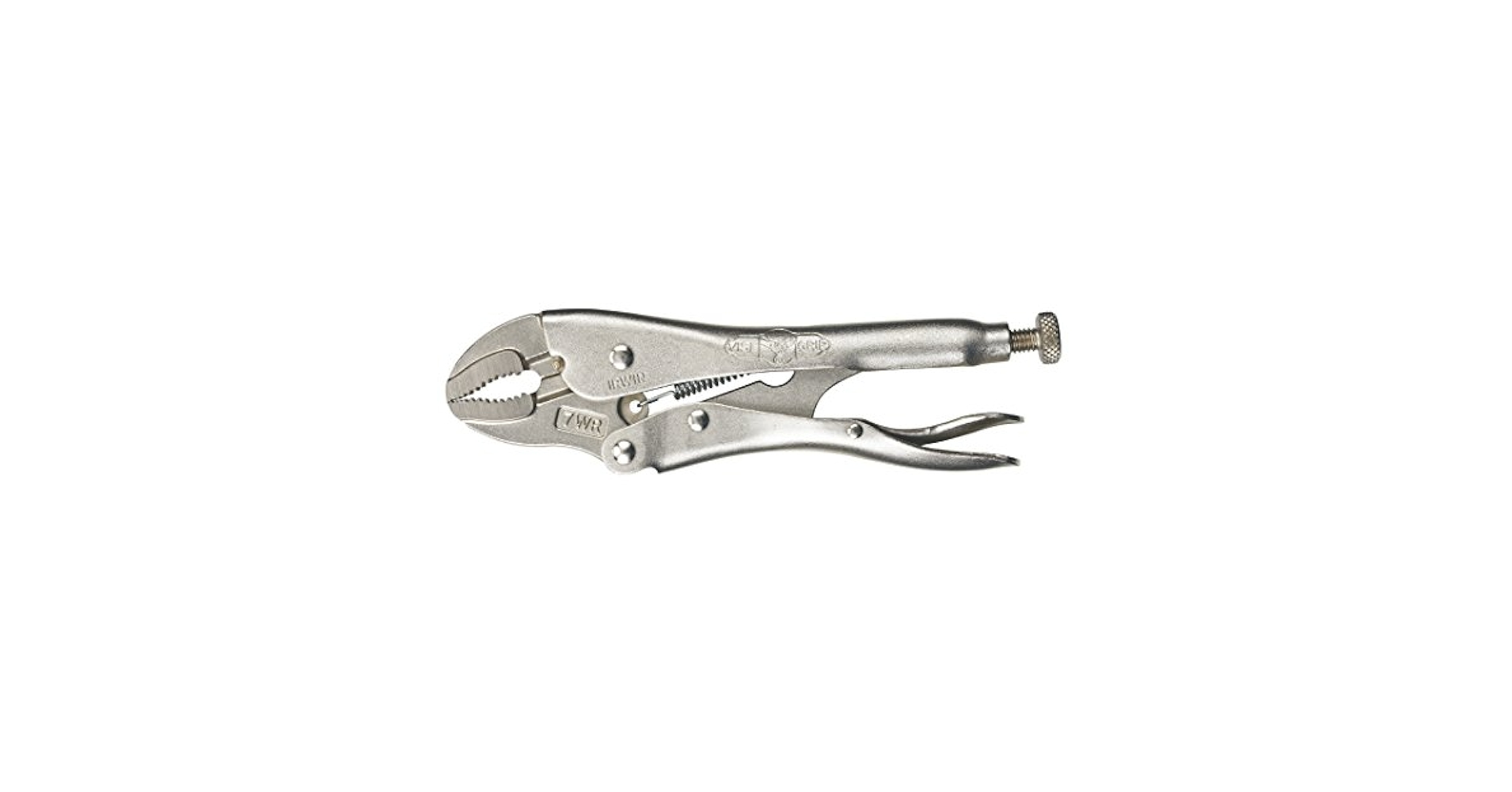 【新品未使用】USA PETERSEN社製 VISE GRIP 7WR IRWIN Vise-Grip 7WR Curved Jaw Locking Pliers, 7''