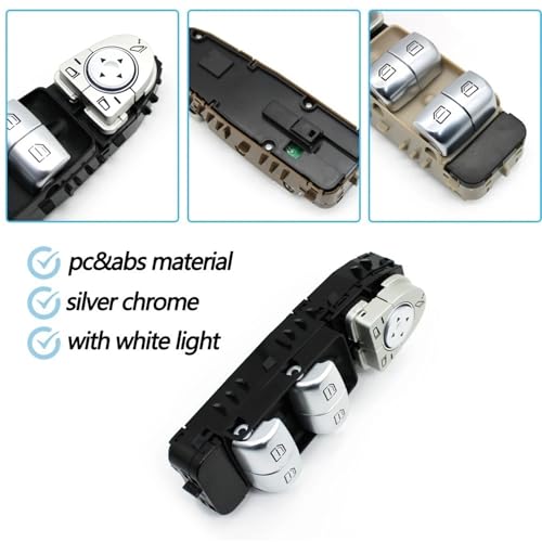 Interrupteur de fenêtre électrique pour Benz W238 noir - 5