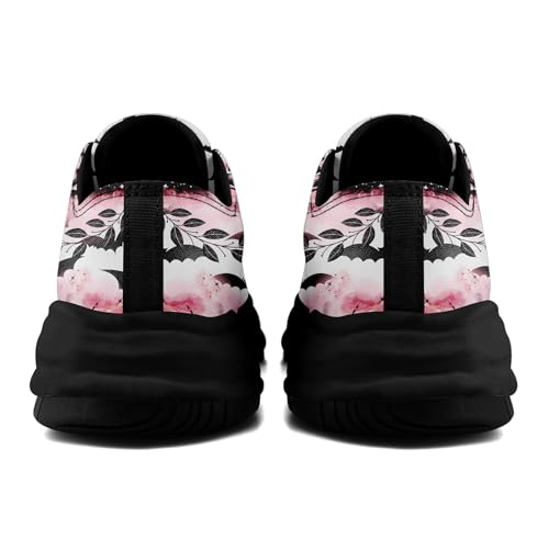 Gothic Skull Print Sneakers for Men Women – Low Top Canvas Shoes with Rubber EVA Sole, Punk Streetwear Fashion4