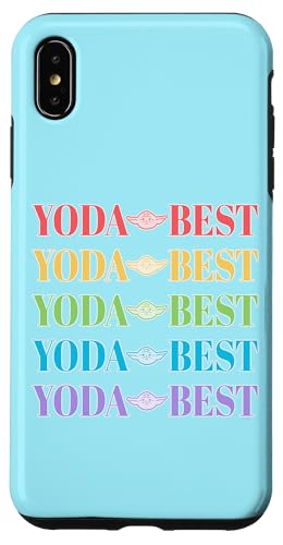 Coque iPhone XS Max Star Wars Yoda cadeau idéal pour fan de saga