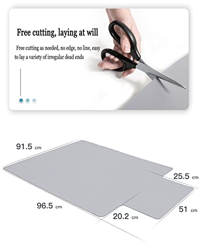 Office Chair Mat For Carpeted Floors, Hardwood Floor Anti-Slip Pu Leather Desk Chair Mat, Waterproof Scratch Resistant Mat For Rolling Chair Carpet Computer Chair Office Gaming Room Home Decor,Brown #TOP7