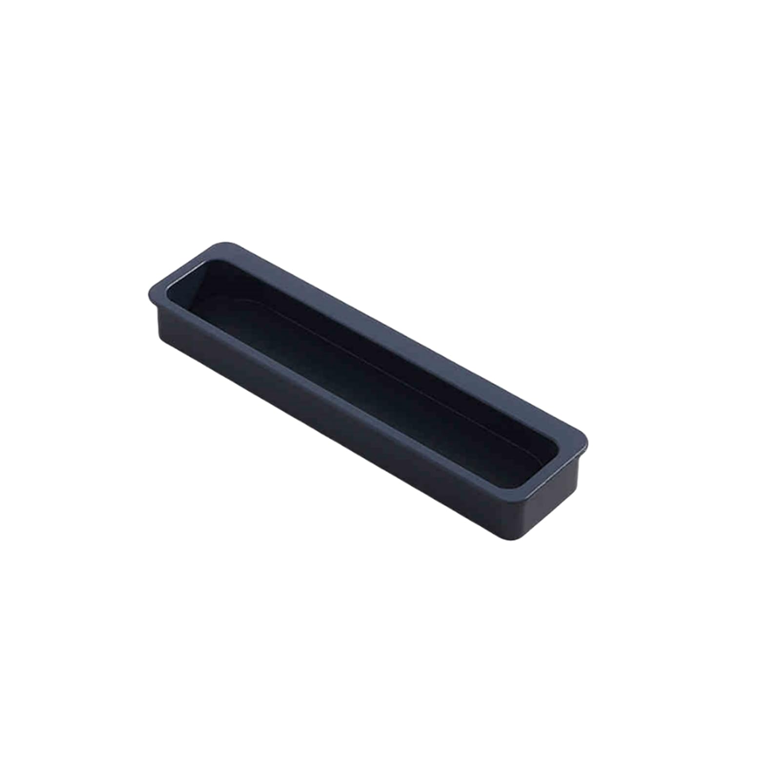 Jiajulashou123 Blue Recessed Finger Pulls Invisible Handle Hidden Door Handles Inset Handle Furniture Handles Drawer Pulls Embedded Handle Aluminum Wardrobe Concealed Handle For Cabinet Door (Length:118mm,)