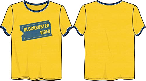 Bioworld Juniors' Blockbuster Video Short-Sleeve Ringer T-Shirt
