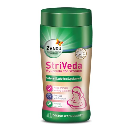 Image of Zandu StriVeda Satavari Lactation Supplement for Increasing Breast Milk Supply- 420g