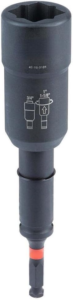 49-66-5101 3-in-1 For Milwaukee Shockwave Linemans Distribution Utility Socket
