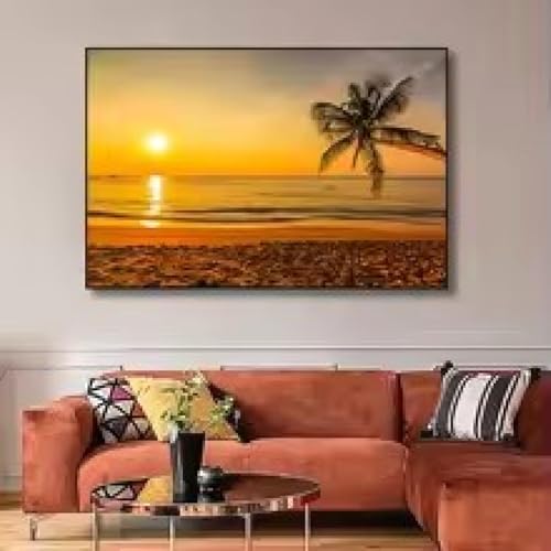 Affiche murale de paysage tropical pour illuminer une pièce sombre et sans vie