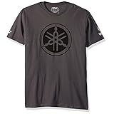 Factory Effex 16-88294 'YAMAHA' チューニングフォーク Tシャツ(チャコール、XL)