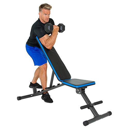 ProGear 1300 Adjustable 12 Position Weight Bench with an Extended 800lb Weight Capacity and Leg Hold Down