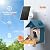 Minikey Smart Bird Feeder with Camera Solar Powered, 2.4G Camera Bird Feeders for Outside, 2K HD Video Live Stream, AI Identification 11000+ Bird Species, Ideal Gifts for Bird Lovers