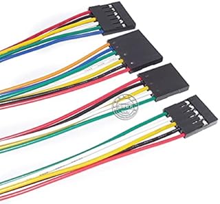 Davitu Wires & Cables - Sharp Sowing Both Jackpot Cable 2.54MM Spacing Mother Yes Mother 2/3/4/5/6/7/8/9/10P Length 20CM - (Color: 9P20CM)