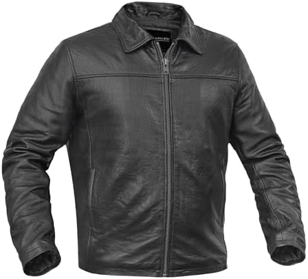 Men’s Lambskin Motorcycle Jacket by Daniel Smart