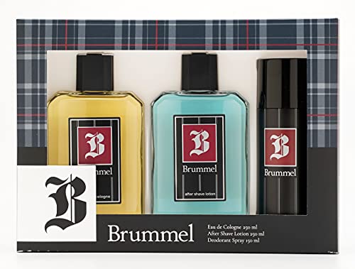 Brummel Classics Estuche De Regalo Eau De Cologne, Para Hombre, 250 Ml,...
