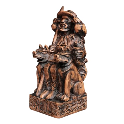 Estatua de Odin Dios Nórdico Decoración Hogar