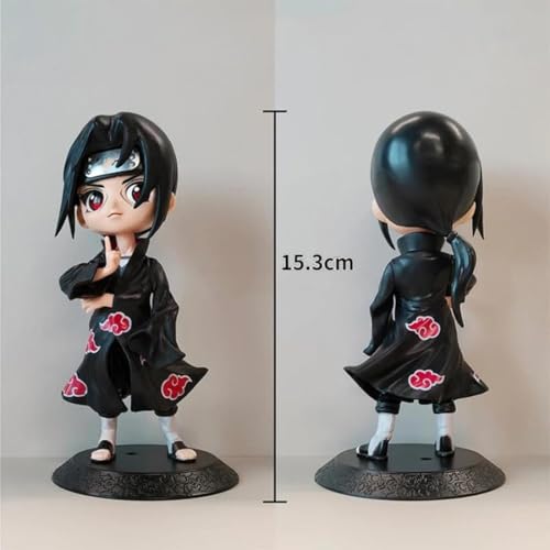 Image of Anime Cartoon Character Q Posket Action Figure | Limited Edition | Attractive Lightweight Durable Toy Figures for Home Decors Office Desk and Study Table (Itachi)