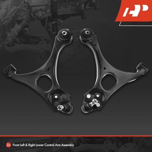 A-Premium 2 x Front Lower Control Arms, with Ball Joint & Bushing, Compatible with Honda Civic 2006-2011, Acura CSX 2006-2011 by A-Premium - Image 2