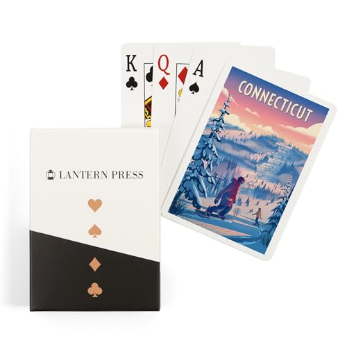 Lantern Press Connecticut, Shred The Gnar, Poker 52 cartas