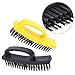 2PCS Steel Wire Brush Set for Industrial Rust Removal and Polishing Heavy Duty Cleaning Tool