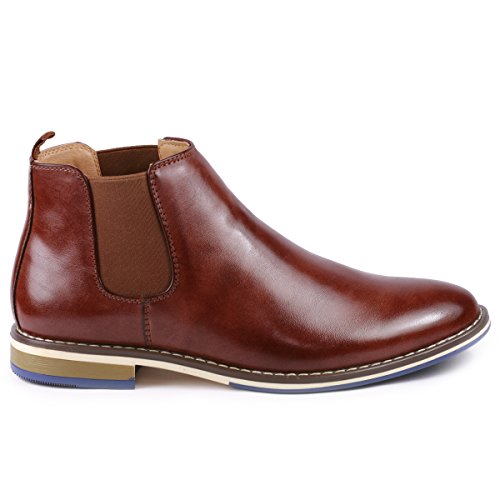 Image of Metrocharm MC130 Men's Formal Dress Casual Ankle Chelsea Boot