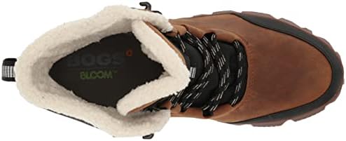 BOGS Women's Arcata Urban Leather Tall Winter Boot, Amber, Size 8 | Image 4