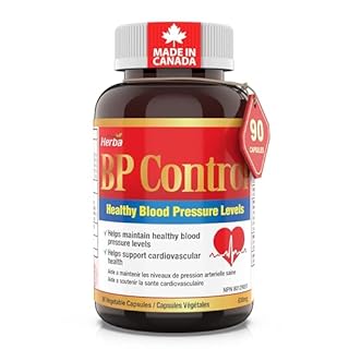 Herba Blood Pressure Supplement - 90 Capsules | Blood Pressure Support for Men & Women with 5 Ingredients - CoQ10, Hawthorn, Quercetin, Green Coffee Bean Extract, and Olive Leaf | Helps Maintain Healthy Blood Pressure Levels | Supports Cardiovascular Health | BP Control