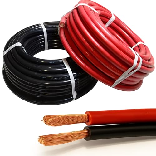 MKGT Hi-Flex 16mm² 110 Amp Automotive Starter/Inverter/Welding/Battery PVC Cable Wire (Black, 3 Metres)
