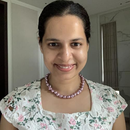 Image of OVANA Pearl Necklace | Fitted With Silver Lock | Statement Necklace | Gifts for Girlfriend | Gift for Sister, Bhabhi | Gifts for Women and Girls | Gift for Her | 925 Silver Hallmarked Lock