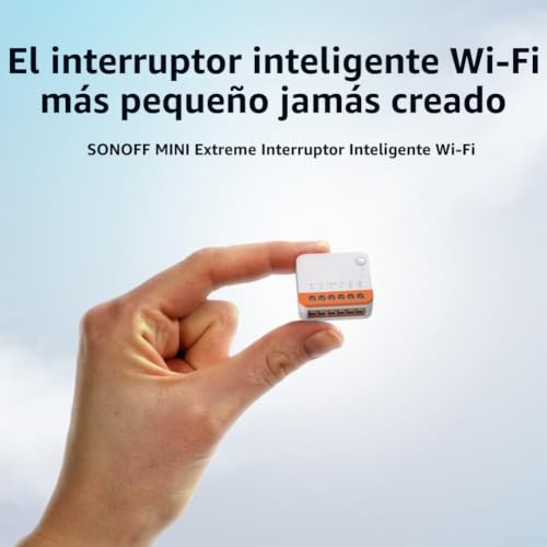 Interruptor inteligente WiFi Mini R4 para controlar luces por voz 5