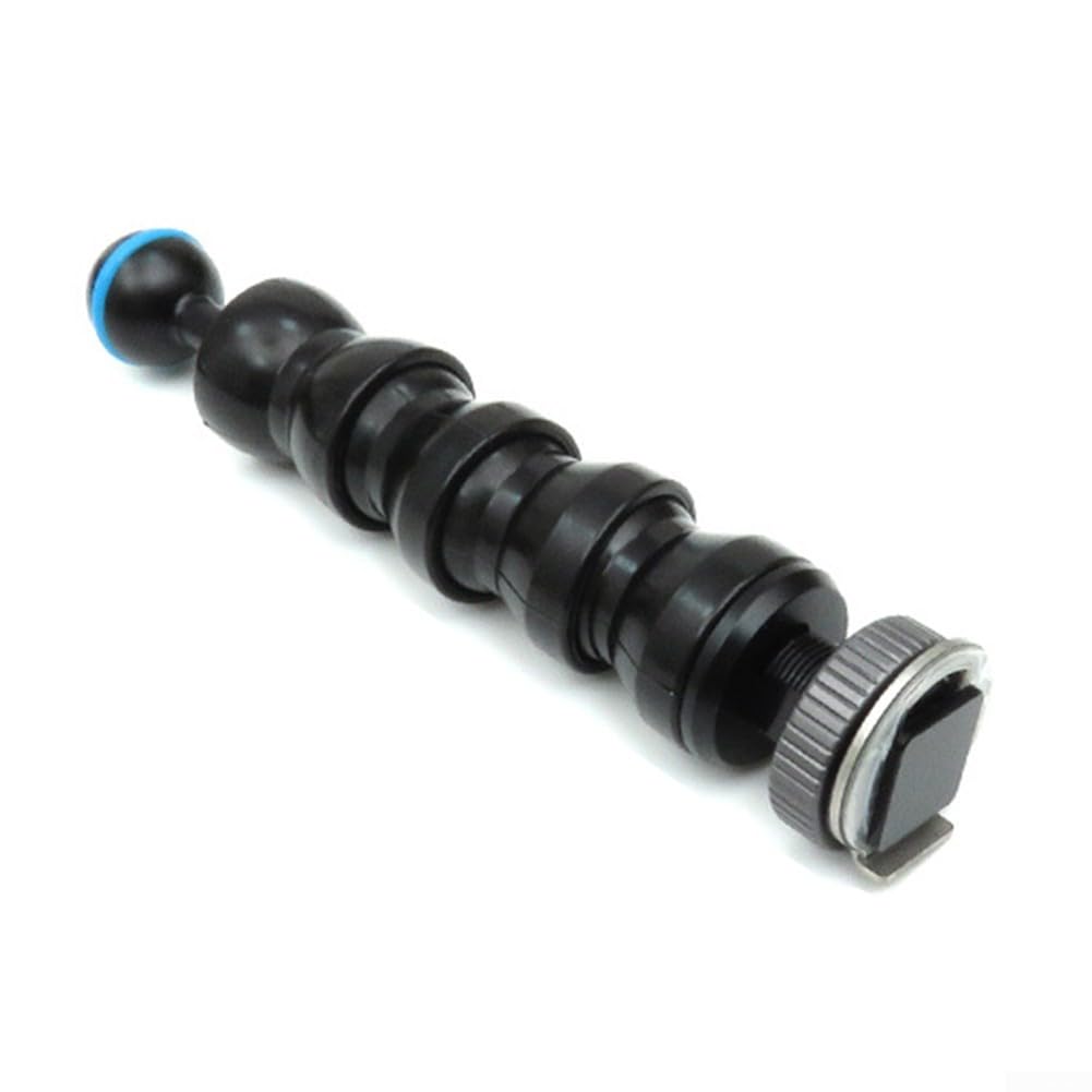 Braccio flessibile per lampada 46810, collega telecamere subacquee e illuminazione con testa a sfera e slitta calda, vari giunti disponibili (4 giunti)