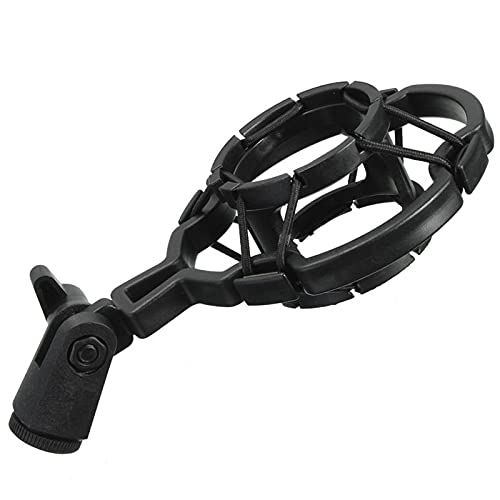 Suspension anti-choc universelle pour micro de studio noir