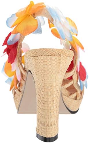 Ellie Shoes Women's 402-LUAU Wedge Sandal, Multi, 8 M US | Image 2