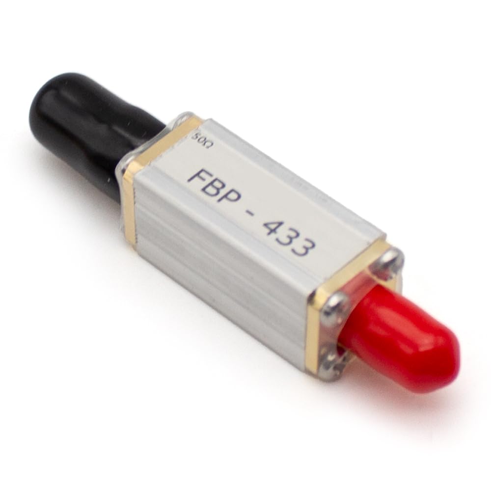 Toplionace Filtre Passe Bande 433 Mhz (400~475) Mhz Interface SMA de Très Petite Taille FBP-433