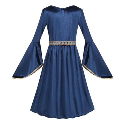 Disfraz Medieval Renacentista para Niñas 3 Piezas miniatura 2