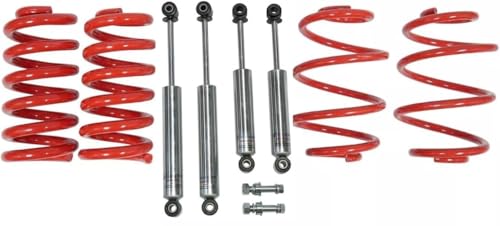 Touring Tech Lowering Drop Coil Springs Compatible With 1960-1972 C10 Truck 3...