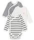 Petit Bateau Unisex BabyLangarm-Body für Neugeborene (3er Pack) , Variante 1, 12 Monate