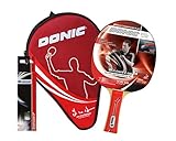 Donic-Schildkröt Tischtennis-Geschenkset Waldner 600, 1 Schläger, 3 Bälle 3*, Schlägerhülle, tolles Komplettset, 788481