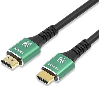 PrimeX PX-8K10 10 Metre HDMI 2.1 Kablo, 8K Ultra HD, 4K ve 1080p Uyumlu, HDR10 ve eARC Destekli HDMI Kablo