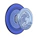 PopSockets Round Phone Grip Compatible with MagSafe, Adapter Ring Included, Phone Holder, Wireless Charging Compatible - Translucent Ocean