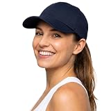 Lvaiz Womens Satin Lined Baseball Cap Washed Cotton Adjustable Dad Hat