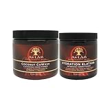 As I Am Coconut CoWash Cleansing Conditioner 16 Ounce and Hydration Elation Intensive Conditioner 8
