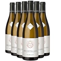 AOC Mâcon Villages Blanc, Région Bourgogne, France Cépage Chardonnay Fruité 2/5 . Floral 2/5 . Minéral 2/5 . Acidité 2/5 . Puissance 3/5 . Sélectionné par notre comité de dégustation Vendu par 6x75cl, Expédié en direct de la propriété
