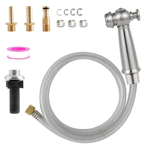 ���j�o�[�T���L�b�`���T�C�h�X�v���[ �N�C�b�N�R�l�N�^�[�t�� Moen Faucet�Ή� �L�b�`���V���N�֌��X�v���[ �z�[�X/�z���_�[�t�������p �����o�����V���N�X�v���[�w�b�h ���t���ȒP ������j�b�P��