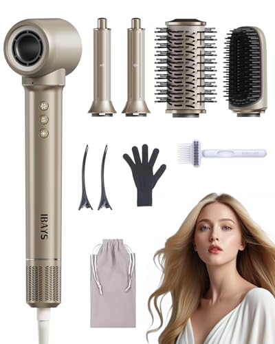 IBAYS 5 in 1 Hair Styler & Hair Dryer Brush,