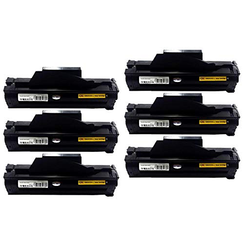 Kit 6 Toner Compatível Samsung Mlt-d111 D111 Mlt-d111s D111s M2020 M2020fw M2020w M2070 M2070w