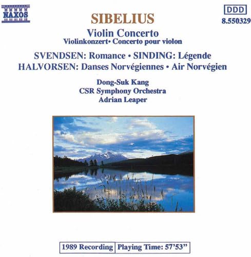 Danses Norvegiennes / Air Norvegien [Audio CD] Sibelius; Sinding and Svendsen