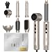UKLISS Haarstyler Hairstyler 6 in 1, Hair Styler Set mit LCD-Display 1000W Föhnbürste Airluft Lockenstab Hair Dryer Brush Rundbürste Haarglätter für Glätten, Trocknen, Volumen, Locken | Geschenke Set