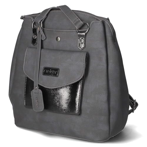 Sac à dos à bandoulière Rieker femme H1036 sac de ville multipoche pratique